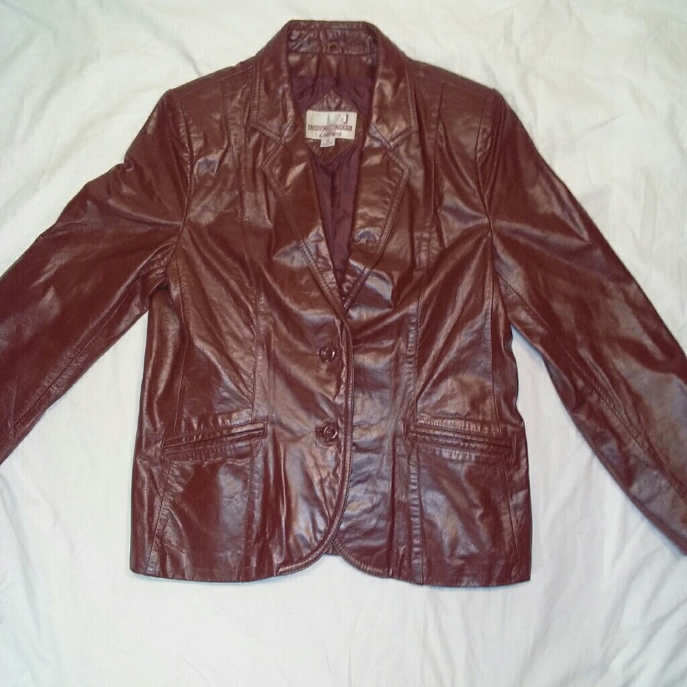 Vintage leather jacket